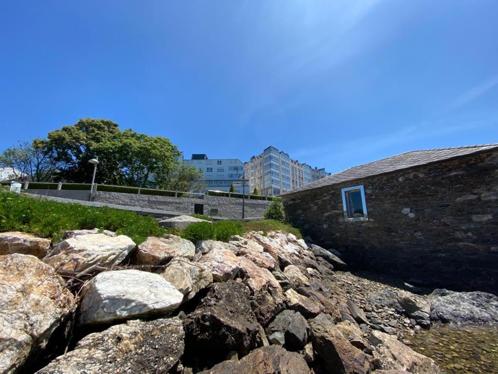 Apartamento Con Vistas Al Mar Y La Montana Santa Marta de Ortigueira Exteriör bild
