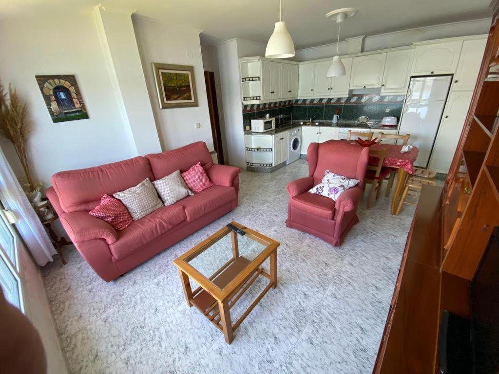 Apartamento Con Vistas Al Mar Y La Montana Santa Marta de Ortigueira Exteriör bild